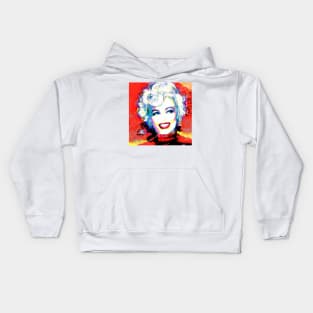MMother Of Pearl Red 1 Kids Hoodie